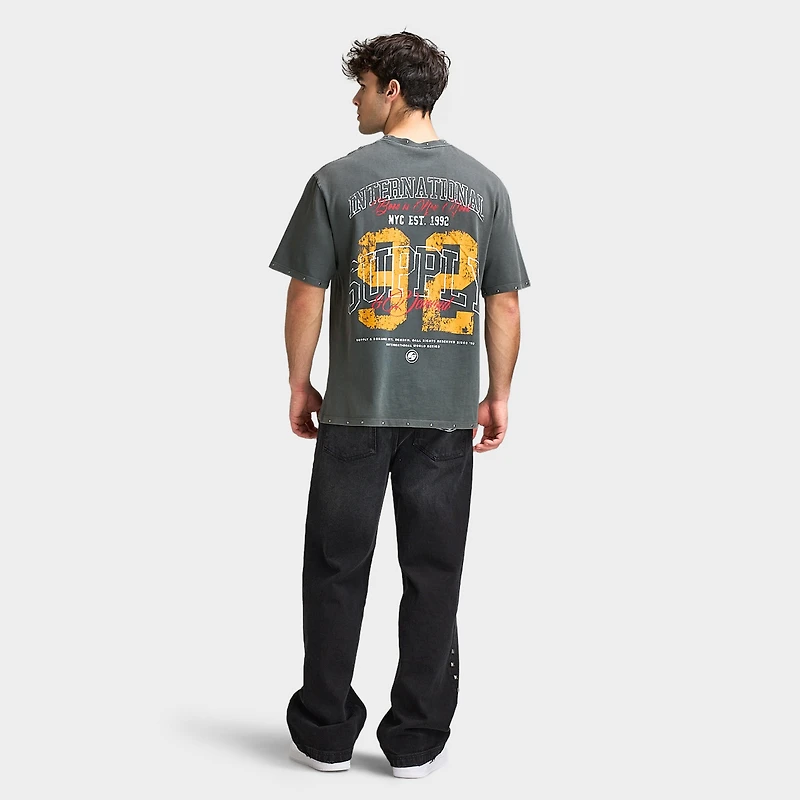 Supply & Demand Transfer T-Shirt / Volcanic Ash