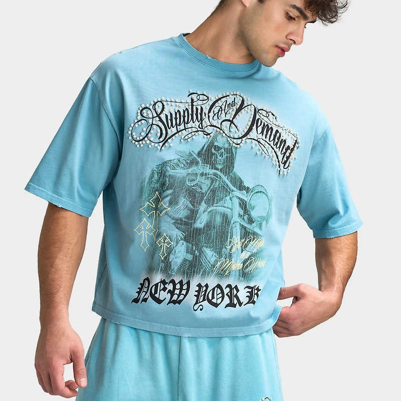 Supply & Demand T-shirt Torres / Bleu éternel