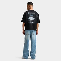 Supply Demand Sponsor T-Shirt / Washed Black