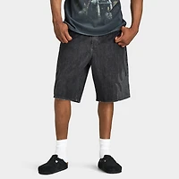 Supply & Demand Quay Flame Shorts / Washed Black