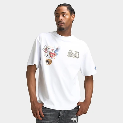 Supply & Demand T-shirt Vieilli / Blanc Optique