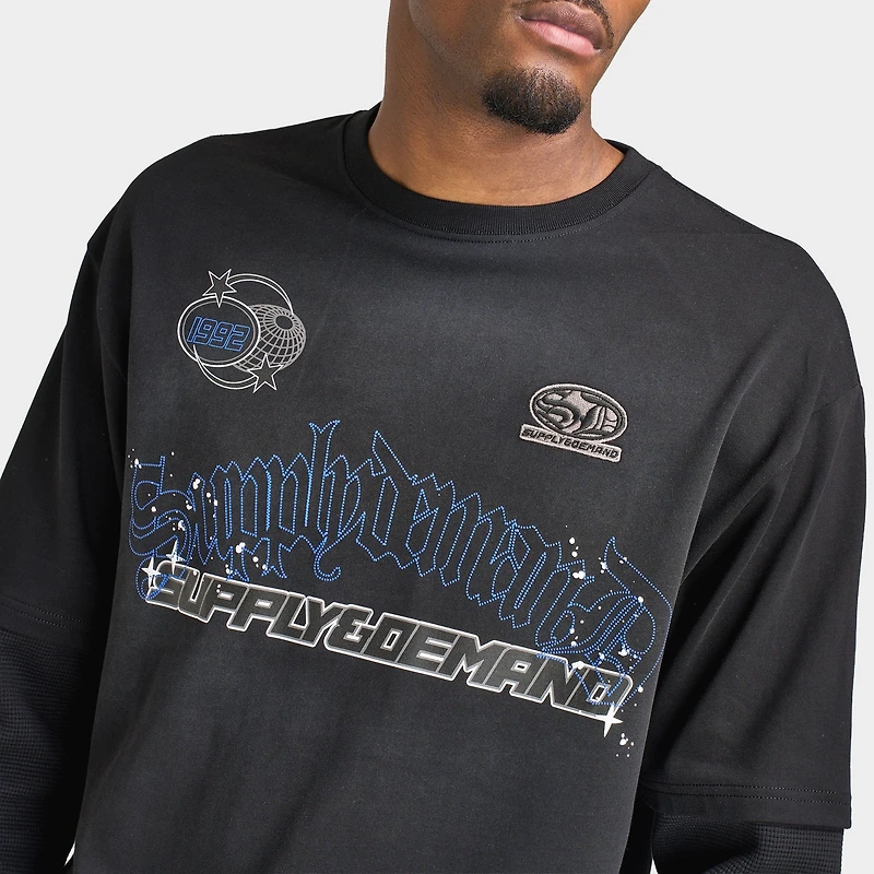 Supply & Demand Global Longsleeve Tee / Black