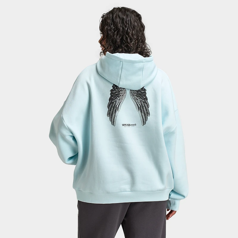 Supply & Demand Women's Saint Hoodie / Saltwater Slide
