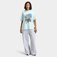 Supply & Demand Women's Lucid T-Shirt / Saltwater Slide