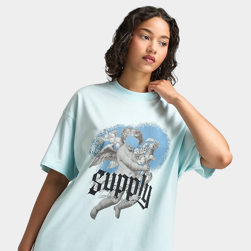 Supply & Demand Women's Lucid T-Shirt / Saltwater Slide