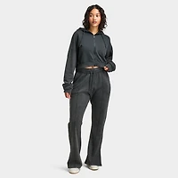 Supply & Demand Women's Monair Boxy Full Zip Hoodie / Grey Wash