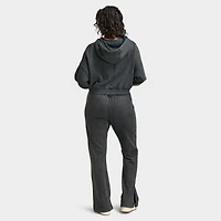 Supply & Demand Women's Monair Boxy Full Zip Hoodie / Grey Wash