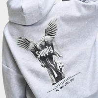 Supply & Demand Women's Wings Pullover Hoodie / Light Grey