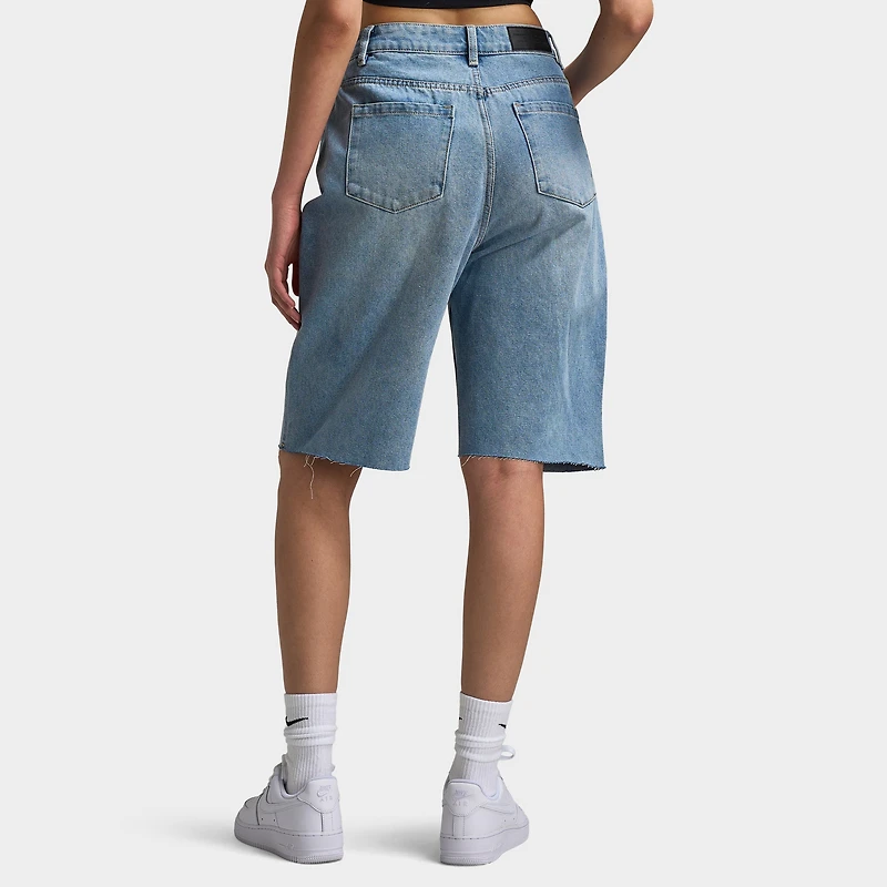 Supply & Demand Womens' Bleek Denim Shorts / Light Wash