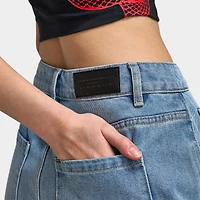 Supply & Demand Womens' Bleek Denim Shorts / Light Wash