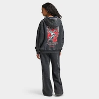 Supply & Demand Women's Angel Dream Fullzip Hoodie / Washed Black
