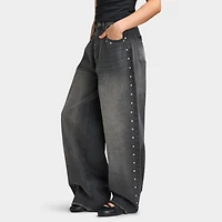 Supply & Demand Stud Jeans Large / Gris Délavé