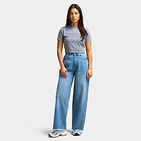 Supply & Demand Jean large femmes / Délavé moyen