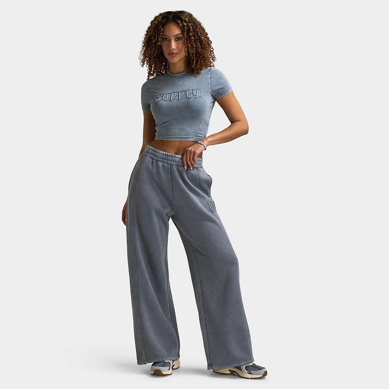 Supply & Demand Jogging large pour femmes / Gris schiste