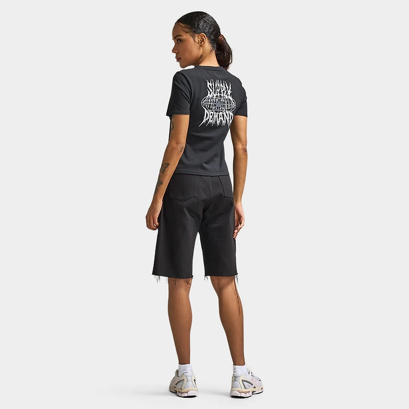 Supply & Demand T-shirt Gothique / Noir