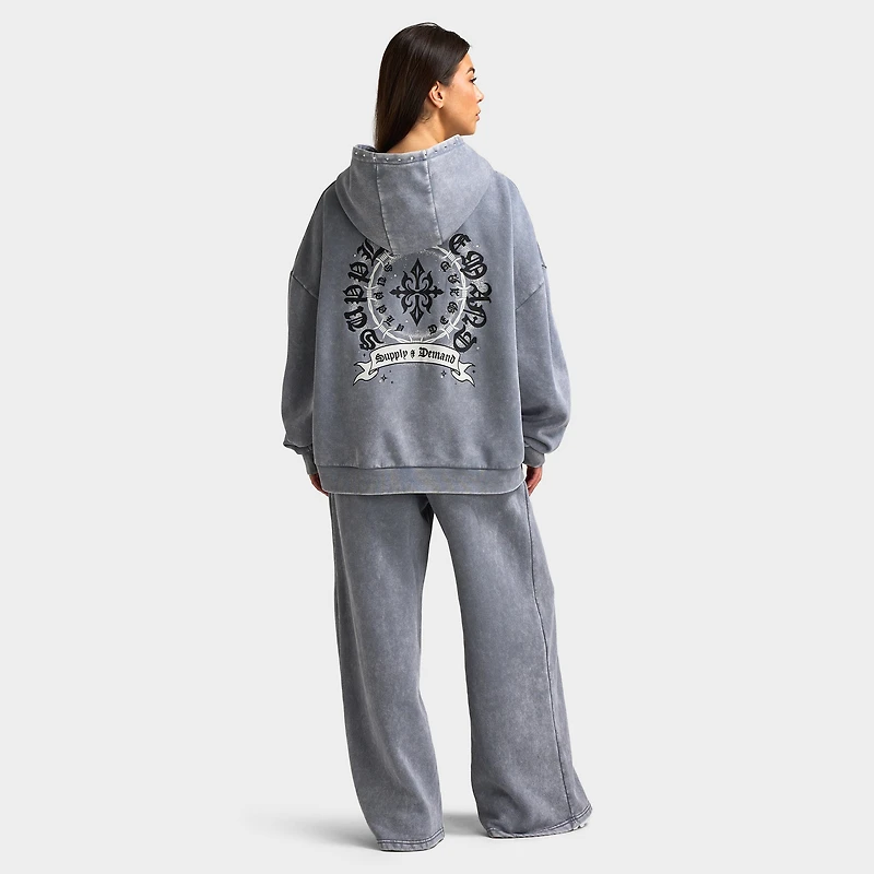 Supply & Demand Celtic Full-Zip Hoodie / Gray Shingles