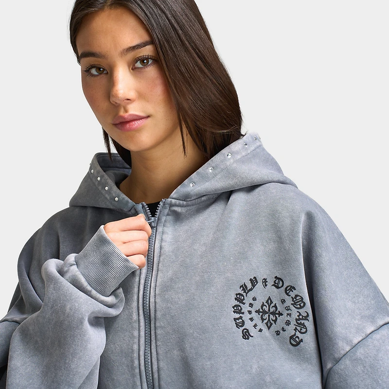 Supply & Demand Celtic Full-Zip Hoodie / Gray Shingles
