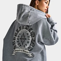 Supply & Demand Celtique Chandail à Capuche zippé intégral / Gris Écailles