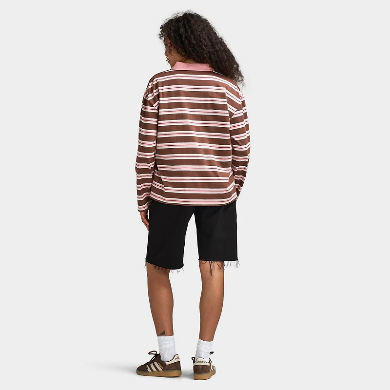 Supply & Demand T-shirt GLOBE RUGBY / Rose Nuptiale