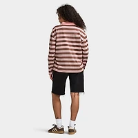 Supply & Demand T-shirt GLOBE RUGBY / Rose Nuptiale