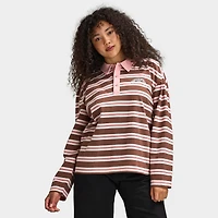 Supply & Demand GLOBE RUGBY T-Shirt / Bridal Rose