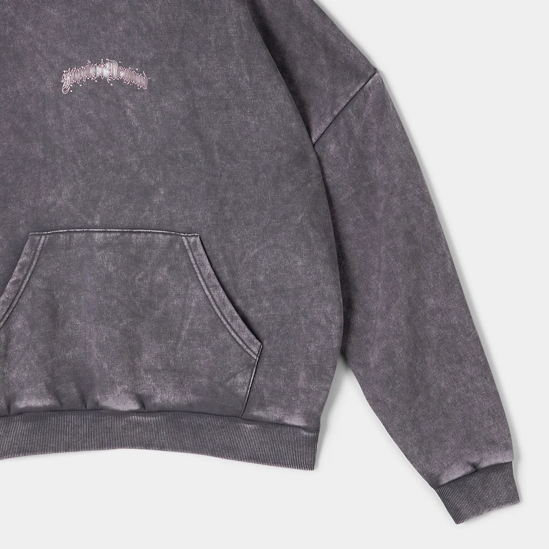 Supply & Demand Barns Over Head Hoodie / Washed Charcoal