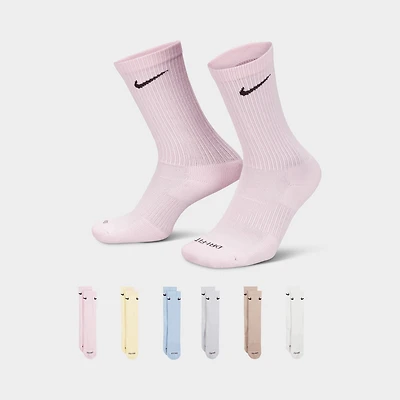 Nike Everyday Plus Chaussettes courtes coussinées (6 paires) / Multi-Color