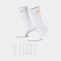 Nike Everyday Plus Cushioned Crew Socks (6 Pack) White/Multi