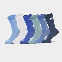 Nike Everyday Plus Cushioned Training Crew Socks (6 Pack) / Multi-color