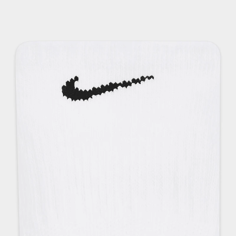 Nike Kids Cushioned No-Show Socks (6 Pack) White / Black