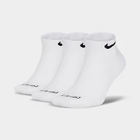 Nike Everyday Plus Cushioned Training Low Socks/ White(3-Pairs)