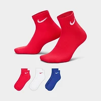 Nike Everyday Cushioned Ankle Socks (3-Pack) / Multi
