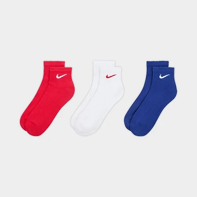 Nike Everyday Cushioned Ankle Socks (3-Pack) / Multi