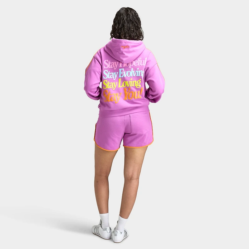Mayfair Women's Stay You Full Zip Hoodie / Pink
