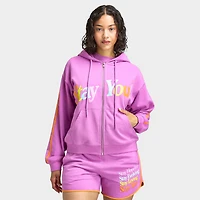 Mayfair Women's Stay You Full Zip Hoodie / Pink