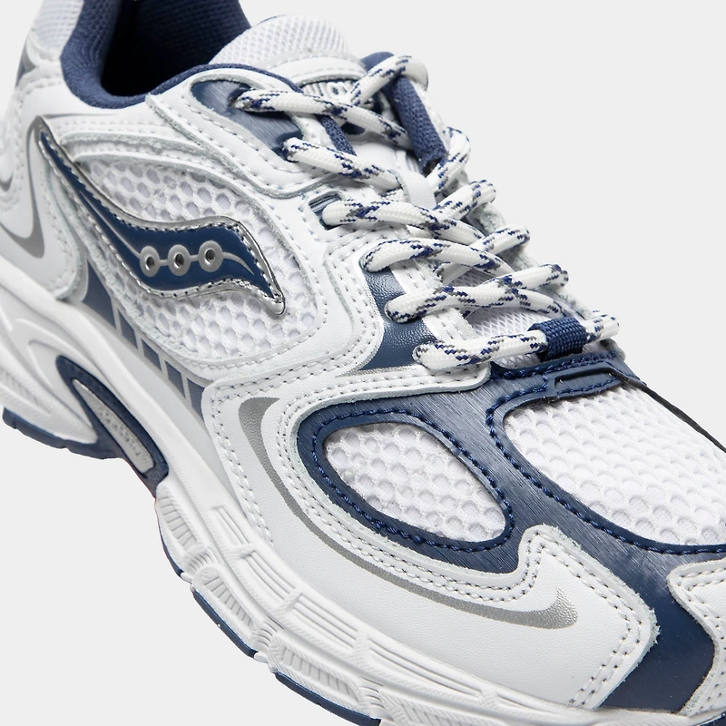 Saucony Jazz 9 Juniors Blanc / Bleu Marine