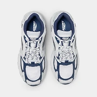 Saucony Jazz 9 Juniors Blanc / Bleu Marine