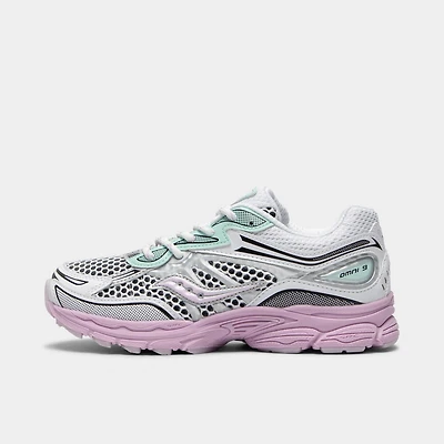 Saucony Juniors' Omni 9 White / Lilac