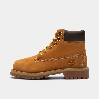 Timberland Children's 6-Inch Premium Lace Up Waterproof Boot / Wheat