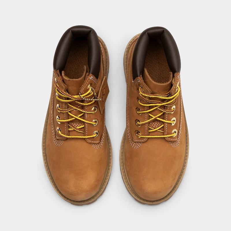 Timberland Enfants Bottes imperméables à lacets Premium 6 pouces / Blé