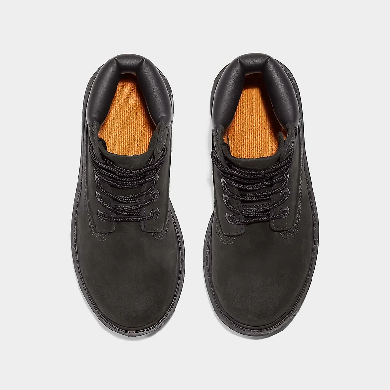 Timberland Childrens' 6 Inch Waterproof Boots / Black Nubuck