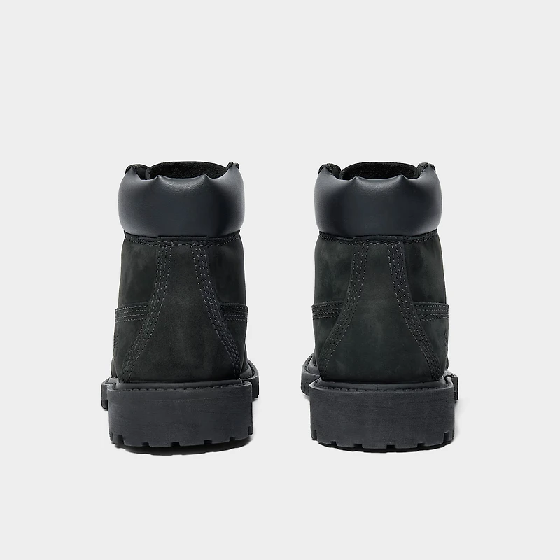 Timberland Childrens' 6 Inch Waterproof Boots / Black Nubuck