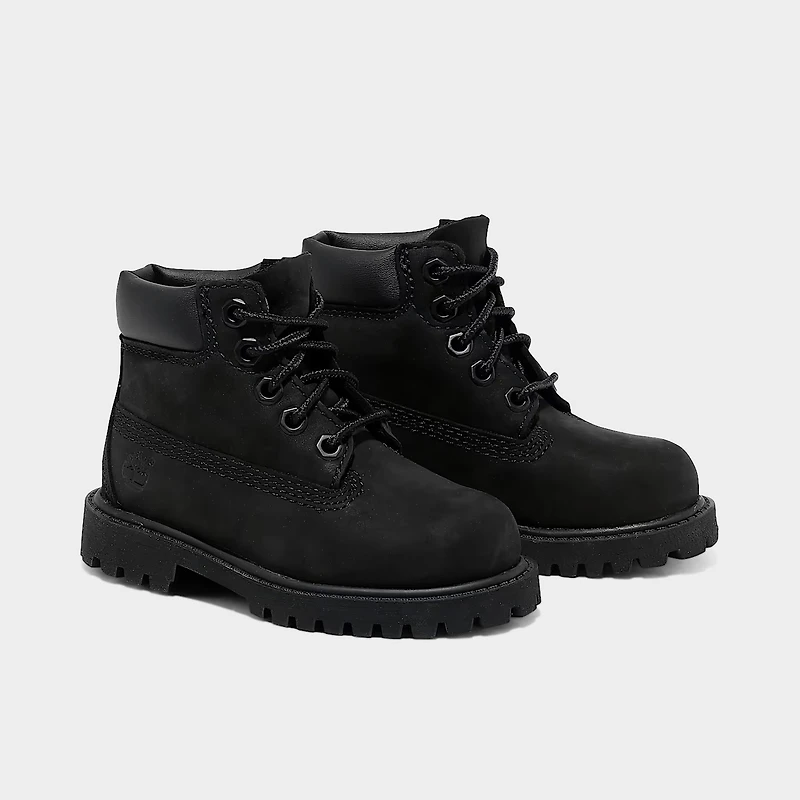 Timberland Infants' 6 Inch Premium Boot / Black Nubuck
