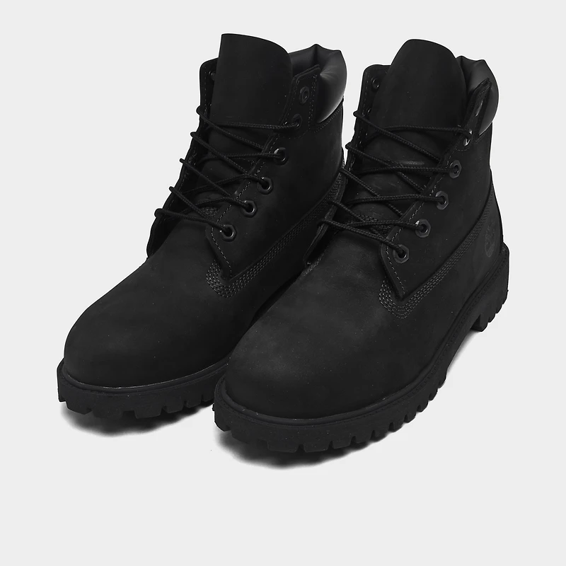 Timberland Juniors' 6-Inch Premium Lace Up Waterproof Boot / Black