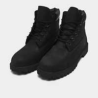 Timberland Juniors' 6-Inch Premium Lace Up Waterproof Boot / Black