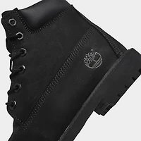 Timberland Juniors' 6-Inch Premium Lace Up Waterproof Boot / Black
