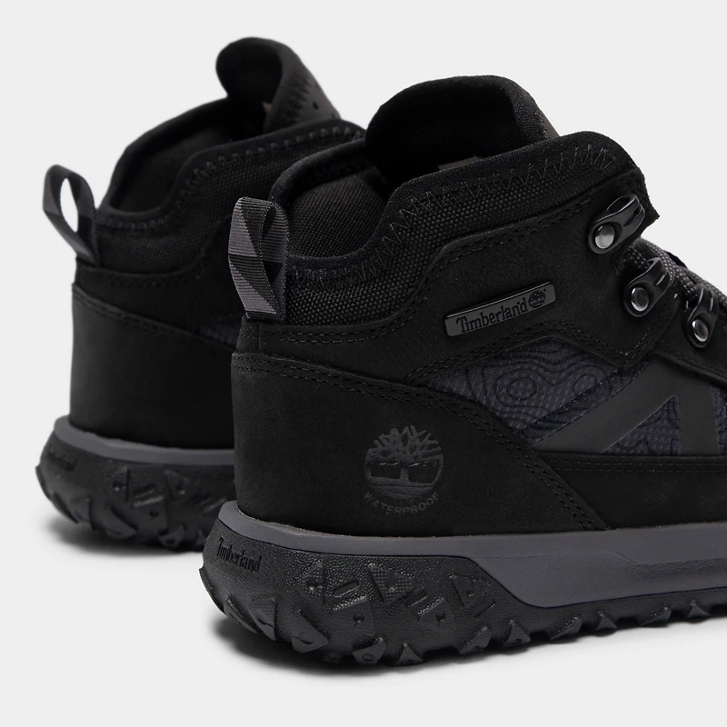 Timberland Juniors' Hiker Mid / Black