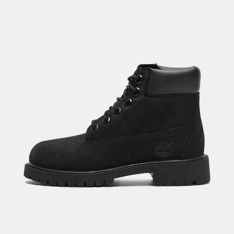 Timberland Children's 6-Inch Premium Lace Up Waterproof Boot  / Black