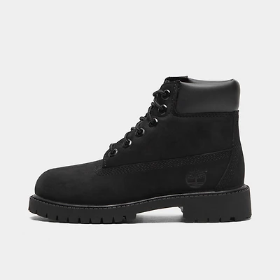 Timberland Children's 6-Inch Premium Lace Up Waterproof Boot  / Black