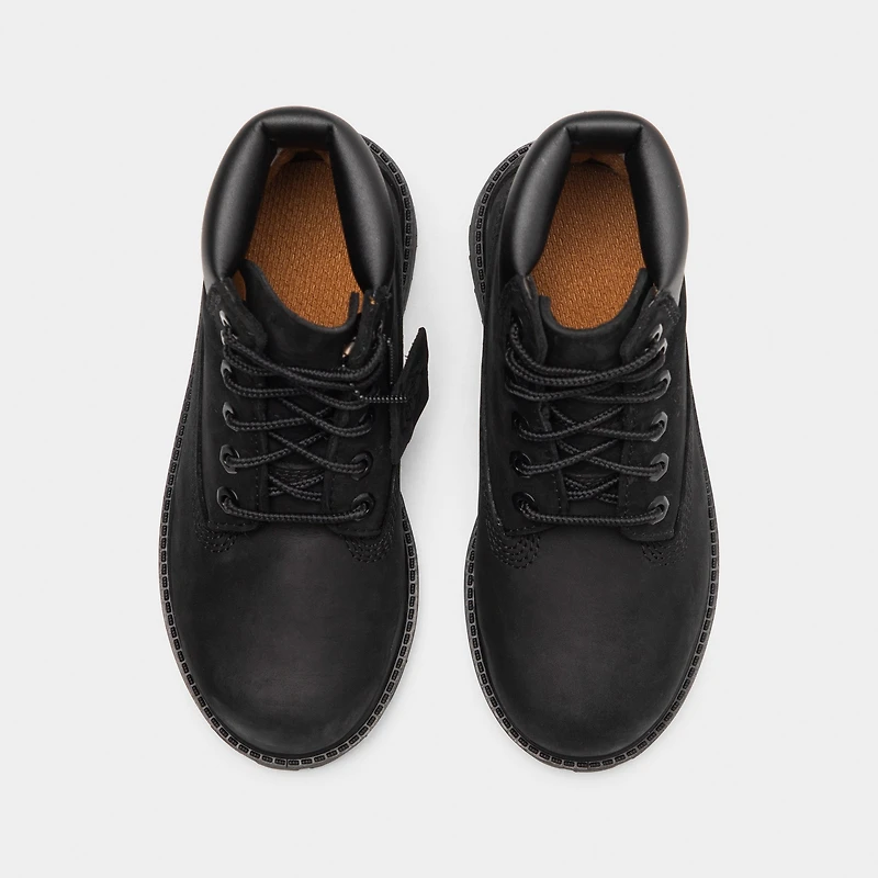 Timberland Children's 6-Inch Premium Lace Up Waterproof Boot  / Black
